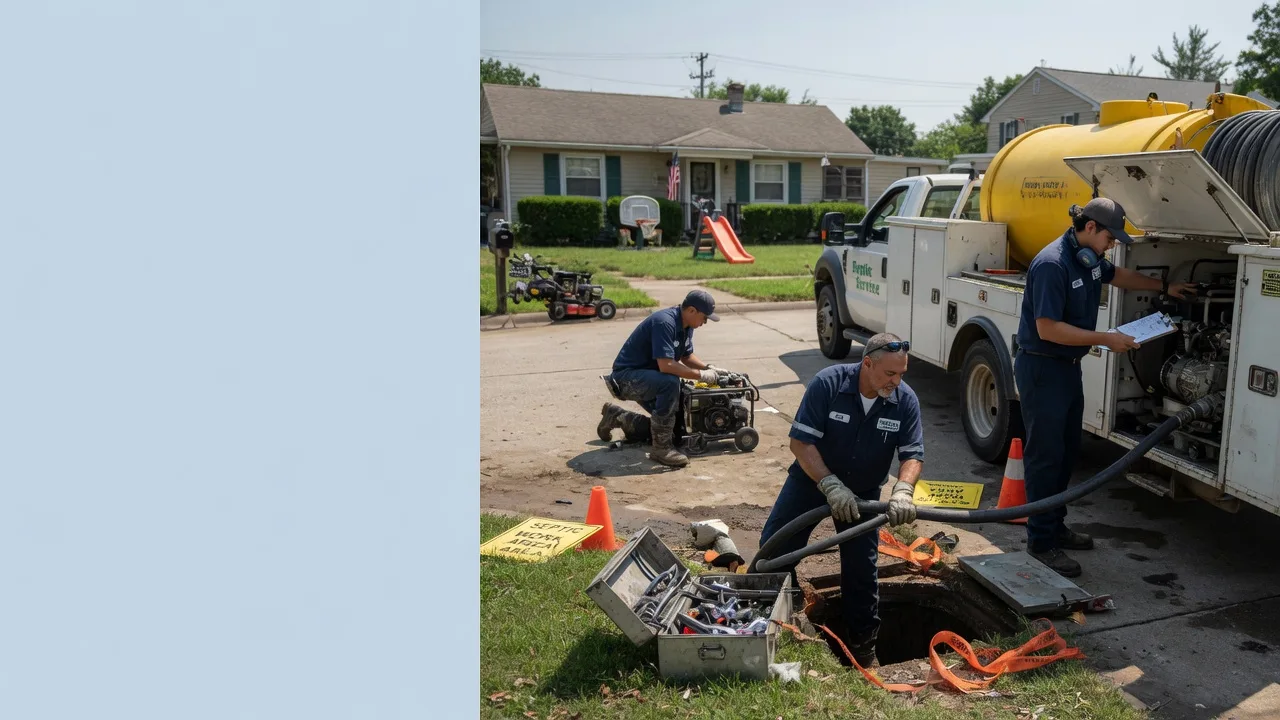 Septic Tank Pumping in Mount Hope, AL near me